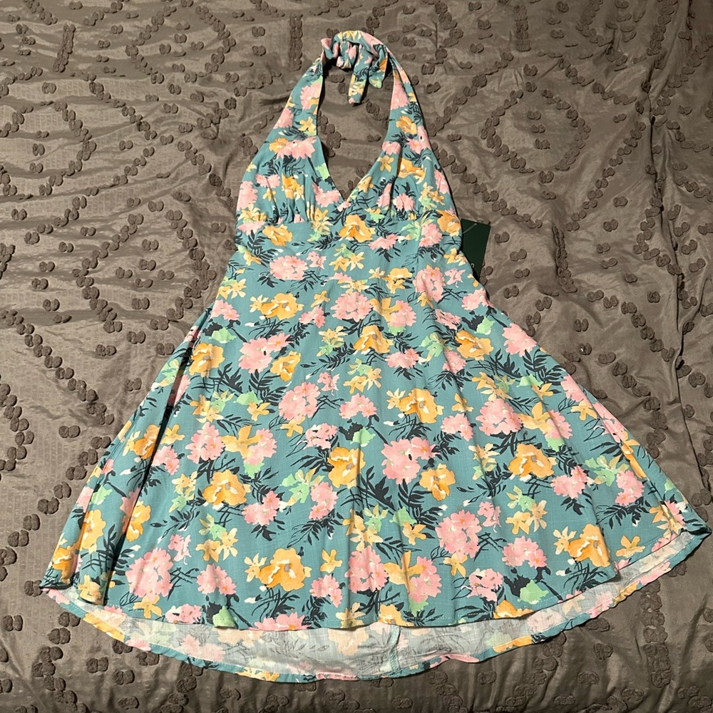 Wild Fable Floral Backless Dress